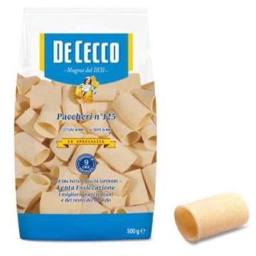 DE CECCO PACCHERI NR.125 500 G