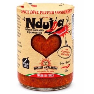 DELIZIE CALABRIA NDUJA CUORE 90 G
