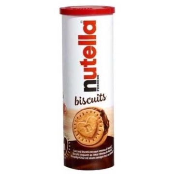 FERRERO NUTELLA SNACK BISCUITS TUB 166 GR