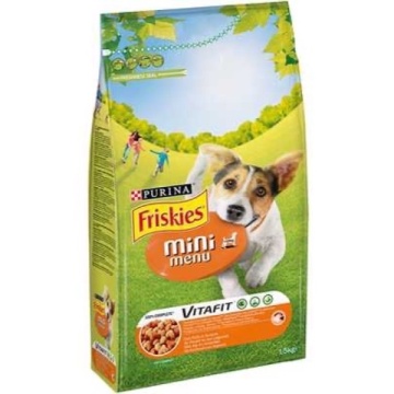 FRISKIES CROCHETE CAINE MINI MENU PUI 1.5 KG