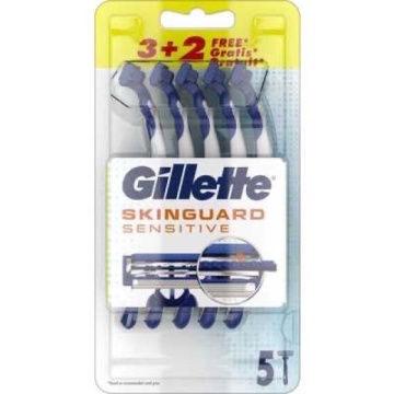 GILLETTE SENSOR 3 SENSITIVE SKIN 3+2 BUC