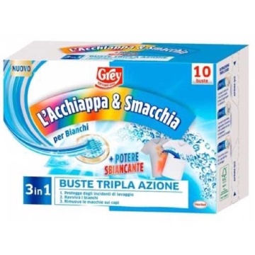 GREY CAPTEAZA SI SCOATE PETE ALB 10/12 BUC
