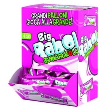 GUMA MESTECAT BIGBABOL CUTIE SMANTANA CAPSUNI 200 BUC