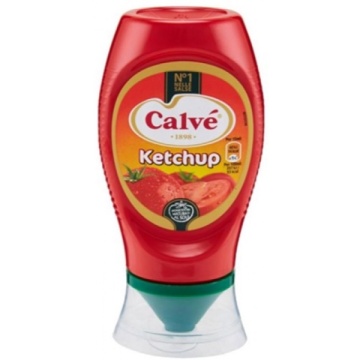 KETCHUP CALVE TOP DOWN 250 ML