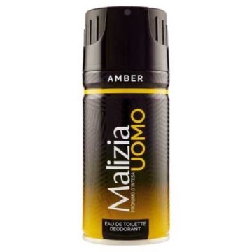 MALIZIA UOMO DEODORANT SPRAY AMBER 150 ML