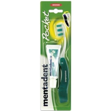 MENTADENT KIT VOIAJ PERIUTA + PASTA