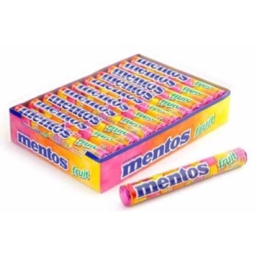MENTOS FRUCTE STICK 20 BUC