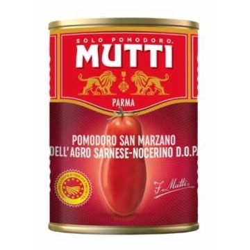 MUTTI ROSII PELATE SAN MARZANO CONSERVA 400 GR