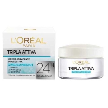 OREAL CREMA TRIPLA ATTIVA P/SECCA SENSIBILE