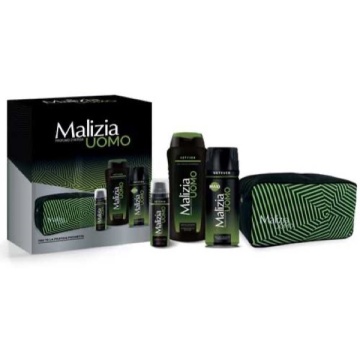 SET CADOU MALIZIA VETYVER GEL DUS + DEODORANT + SPUMA + BEAUTY