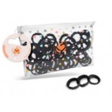 SETABLU ELASTICE MINI NEGRE 40 BUC