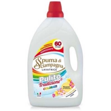 SPUMA DI SCIAMPAGNA DETERGENT LICHID COLOR FLORAL 60 SPALARI 3 L