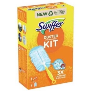 SWIFFER DUSTERS KIT + 3 REZERVE PUF