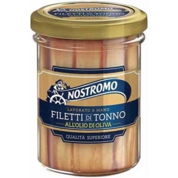 TON NOSTROMO IN ULEI DE MASLINE STICLA 180 GR