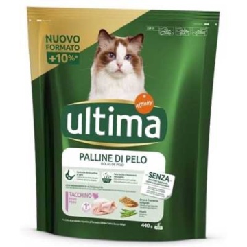 ULTIMA HRANA PISICA CROCANTE HAIRBALL 440 GR