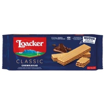 WAFER LOACKER CREMKAKAO 175 GR