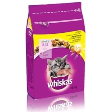 WHISKAS HRANA PISICA CROCANTE JUNIOR PUI 300 GR