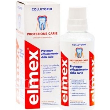 APA DE GURA ELMEX PROTECTIE CARII ROZ 400 ML