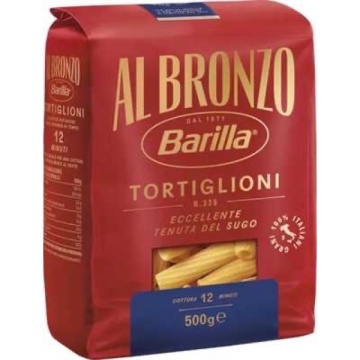 BARILLA BRONZO TORTIGLIONI 500 GR