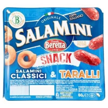 BERETTA SALAMINI SI TARALLI SNACK 60 GR - FARA FRIGIDER