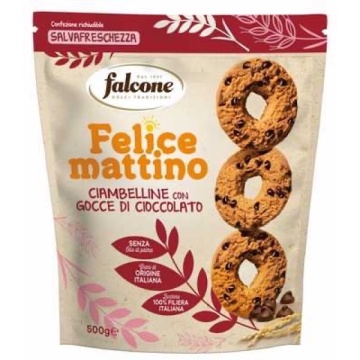 BISCUITI FALCONE FROLLINI INEL CIOCOLATA 500 GR
