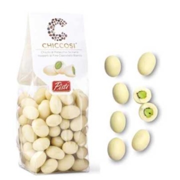 BOABE PISTI FISTIC ACOPERITE CIOCOLATA ALBA 200 GR