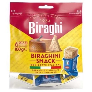 BRANZA BIRAGHI SNACK 100 GR - FARA FRIGIDER