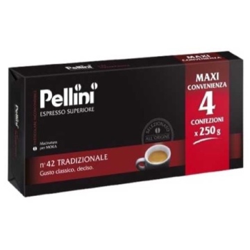 CAFEA PELLINI NR 42 TRADIZIONALE 4X250 GR