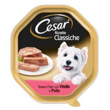 CESAR CLASIC VITEL CU PUI 150 GR