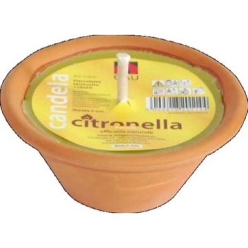 CITRONELLA TORTA TERACOTA 11X5 CM