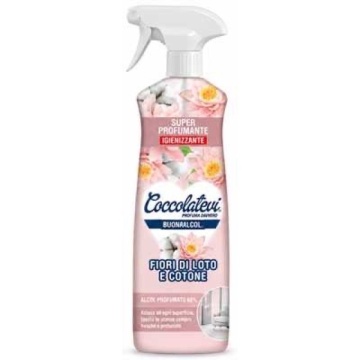 COCCOLATEVI BLOOM ALCOOL LOTUS ȘI BUMBAC SPRAY 750 ML
