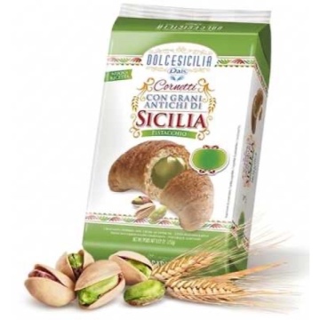 CORNURI DAIS CU CREMĂ DE FISTIC 300 G