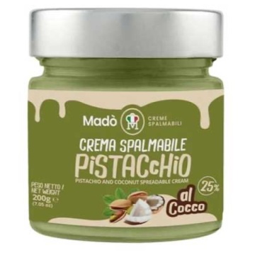 CREMĂ DE FISTIC CU COCOS MADO 200 G