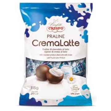CRISPO PRALINE CRIDOR LAPTE 115 GR