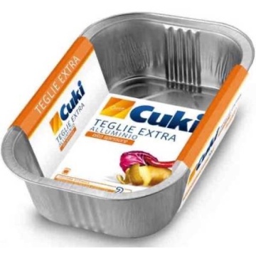 CUKI TAVI ALUMINIU 16X25X6 4/6 PORTII
