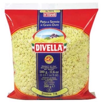 DIVELLA NR 74 STELLINE 500 GR