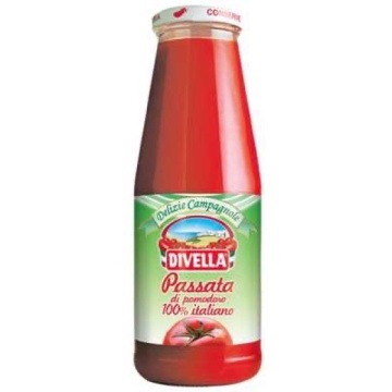 DIVELLA PASSATA ROSII 680 GR