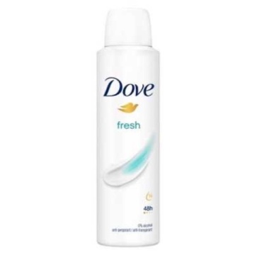 DOVE DEODORANT SPRAY FRESH 150 ML