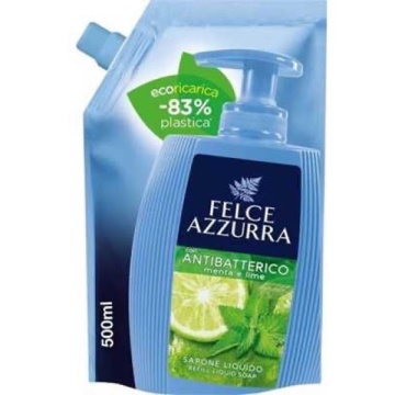 FELCE AZZURRA SAPUN LICHID ANTIBACTERIAN REZERVA 500 ML