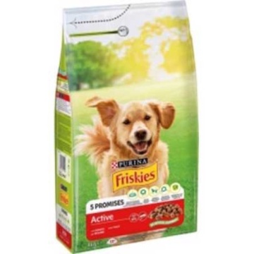 FRISKIES CROCHETE CAINE ACTIVE CARNE 4 KG