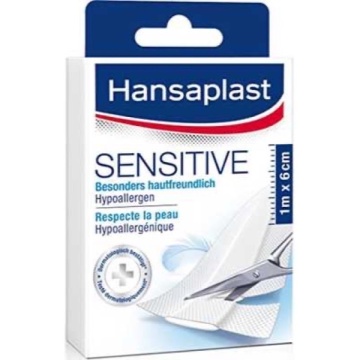 HANSAPLAST PLASTURE STRIP SENSITIVE 6X1