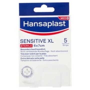HANSAPLAST PLASTURI STERILI SENSITIVE 6X7