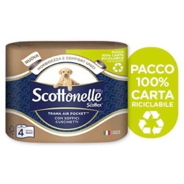 HARTIE IGIENICA SCOTTONELLE MAXI CELLULOZA 4 ROLE