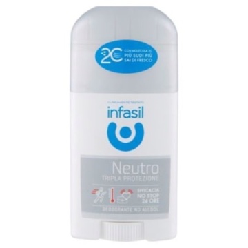 INFASIL DEODORANT STICK TRIPLA PROTECTIE NEUTRU ALB