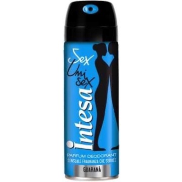 INTESA DEODORANT SEX UNISEX GUARANA ALBASTRU 125 ML