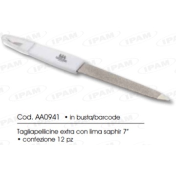 IPAM PILA METALICA 18 CM + TAIETOR CUTICULE