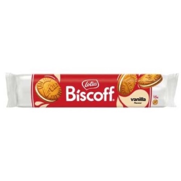 LOTUS BISCOFF BISCUITI VANILIE TUB 150 GR