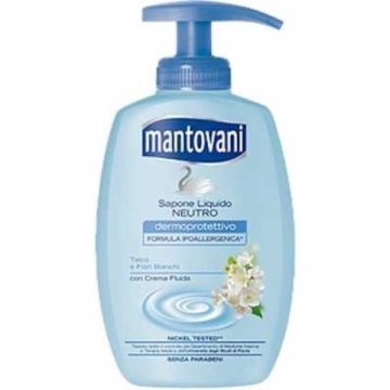 MANTOVANI SAPUN LICHID TALC NEUTRU 300 ML