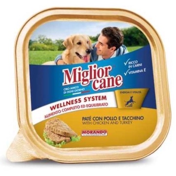 MIGLIOR CANE TAVA PUI CU CURCAN 150 GR