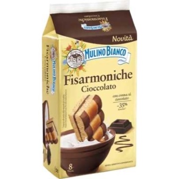MULINO BIANCO FISARMONICHE CU CIOCOLATĂ 296 G